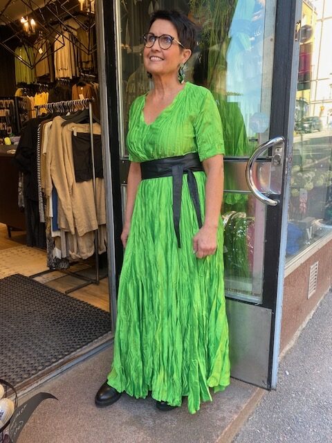 Carrie, rypytetty mekko, vihreä